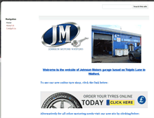 Tablet Screenshot of johnson-motors.co.uk